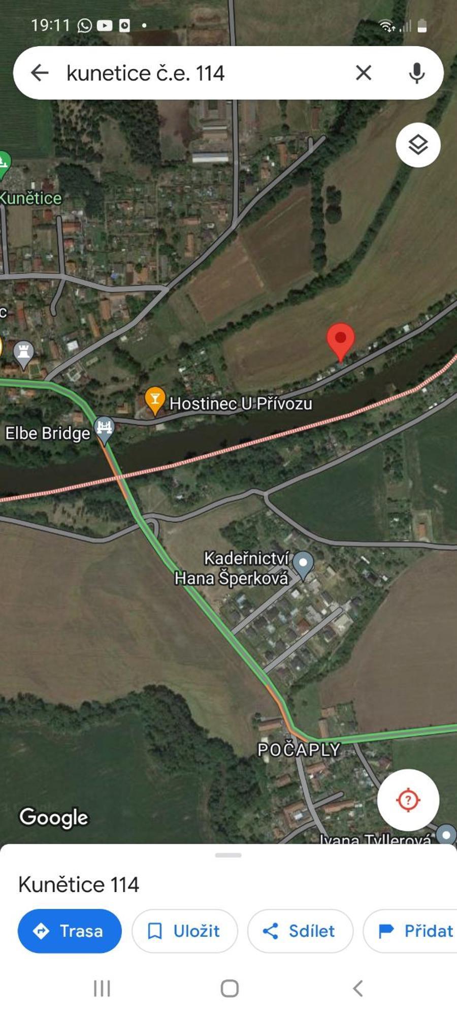 Bungalov Na Brehu Labe S Vlastnim Molem Pardubice Kültér fotó